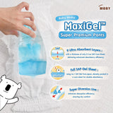 Moby Maxigel Super Premium Diaper Pants - 2XL (28+4pcs)