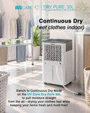 UV Care Dry Pure 2-in-1 Dehumidifier and Air Cleaner 30L (ETA 3RD WEEK OF OCTOBER)