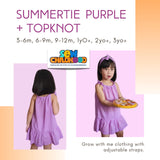 Sew Childhood - Summertie Dress + Top Knot