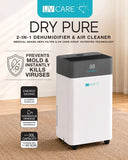 UV Care Dry Pure 2-in-1 Dehumidifier and Air Cleaner 30L (ETA 3RD WEEK OF OCTOBER)