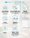 UV Care Dry Pure 2-in-1 Dehumidifier and Air Cleaner 30L (ETA 3RD WEEK OF OCTOBER)