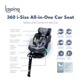 Looping i-Size 360 Car Seat with Isofix Base