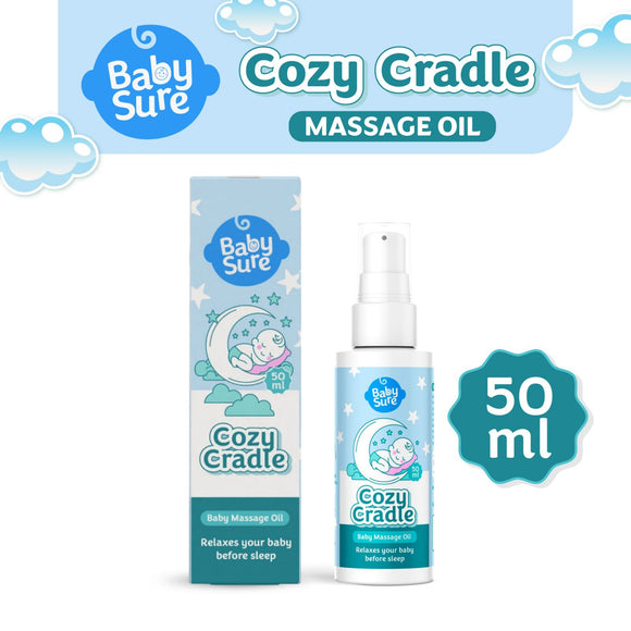 Baby Sure Massage Oil - Cozy Cradle 50ml