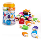 The Kiddie Concept Ice Cream Alphabet Matching Toy