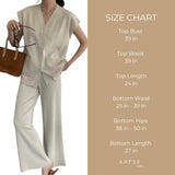 Artse Mnl Knitted Vest and Pants Set