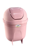 Plexco 9L Oval Trash Can with Cover