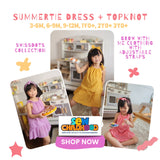 Sew Childhood - Summertie Dress + Top Knot