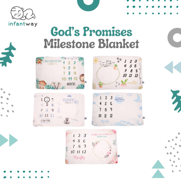 Infantway God's Promises Milestone Blanket