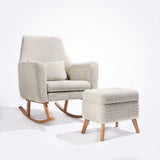 Tutti Bambini Oscar Luxe Rocking Chair & Footstool