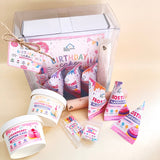 The Happy Blue House - Birthday Cake Playdough Box