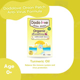 DodoLove Onion Stickers Turmeric Oil Formula - Anti-Virus (6 Stickers)