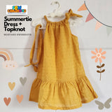 Sew Childhood - Summertie Dress + Top Knot