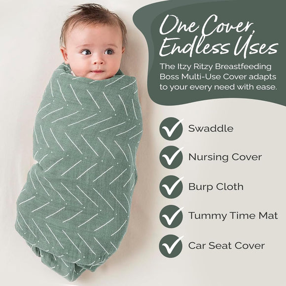 Itzy Ritzy Breastfeeding Boss Multi-Use Cover