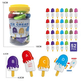 The Kiddie Concept Ice Cream Alphabet Matching Toy