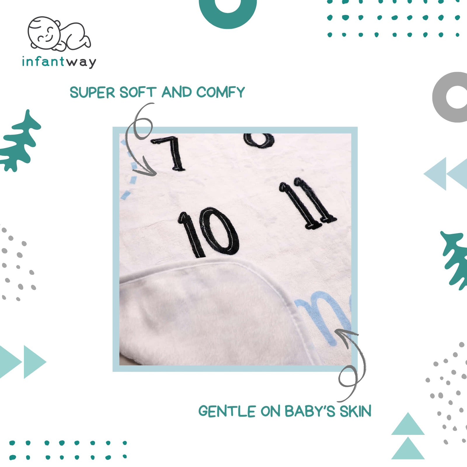 Cloud Island Target Month Blanket Baby Blanket Muslin Swaddles