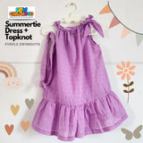Sew Childhood - Summertie Dress + Top Knot