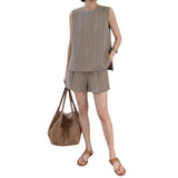 Artse Mnl Loose Top Shorts Set