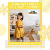 Sew Childhood - Summertie Dress + Top Knot