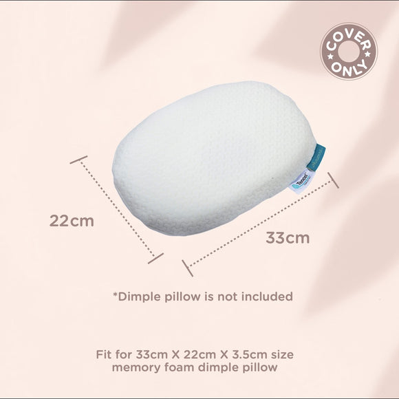 Autumnz Tencel Newborn Memory Foam Dimple Pillow (COVER)