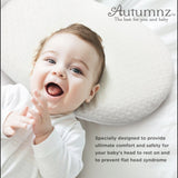 Autumnz Newborn Memory Foam Dimple Pillow with Tencel Cover