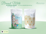 Autumnz Double Ziplock Breastmilk Storage Bags with Thermal Sensor (28's)