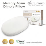 Autumnz Newborn Memory Foam Dimple Pillow with Tencel Cover