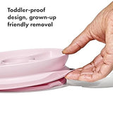 OXO Tot Stick And Stay Suction Divided Plate