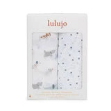 Lulujo Cotton Muslin (Set of 2)