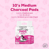 Pupaholic Sampler Medium Charcoal Pads 10's