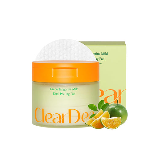 ClearDea Green Tangerine Mild Dual Peeling Pad