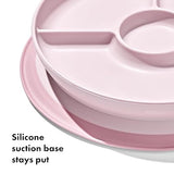 OXO Tot Stick And Stay Suction Divided Plate