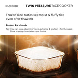 Cuckoo Multi-Fuctional Twin Pressure Rice Cooker (CRP-ST06)