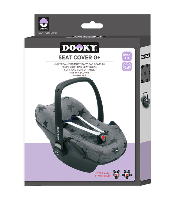 Dooky Seat Cover 0+ Gray Stars