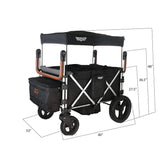 Keenz 7S+ - Ultimate Adventure Stroller Wagon - 4 Passenger