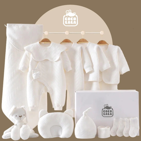 Cocolala My First - Lux White Clothing Gift Set