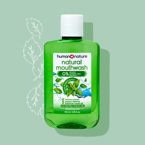 Human Nature Natural Mouthwash Refreshing Mint  400ml