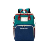 Mambo 2 in 1 Crib and Diaper Bag Multicolor