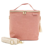 Soyoung Large Insulated Bag With braided Strap