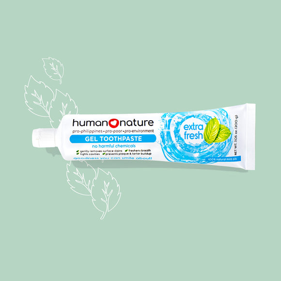 Human Nature Natural Gel Toothpaste Extra Fresh 200g