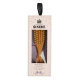 KENT Finest Soft Pure White Bristle Cherrywood Baby Brush