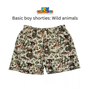 Sew Childhood - Basic Boy Shorties (2yrs old)