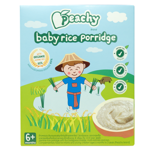 Peachy Baby- Baby Rice Porridge (6Months Up)