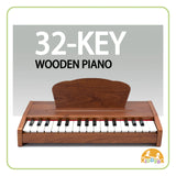 Kiddora Mini Maestro Jr. Wooden Kids Piano with Microphone