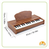 Kiddora Mini Maestro Jr. Wooden Kids Piano with Microphone