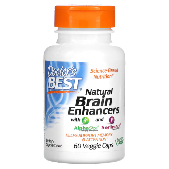 Doctor's Best Natural Brain Enhancers (60 Caps)