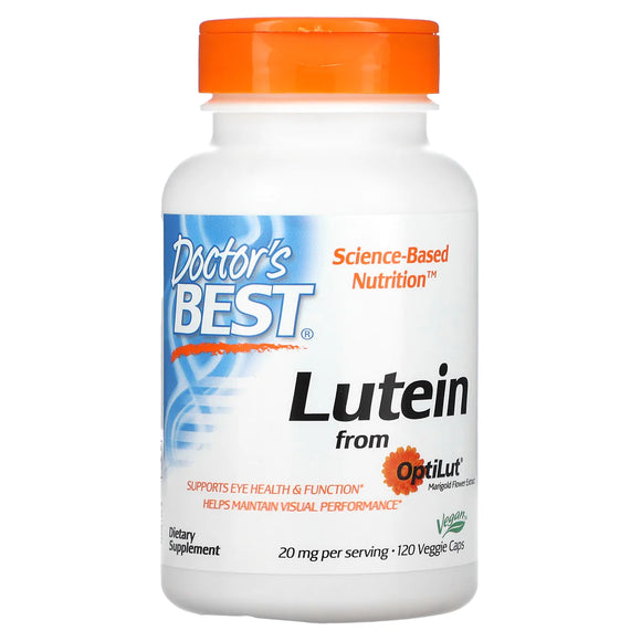 Doctor's Best - Lutein From OptiLut (120 Caps)