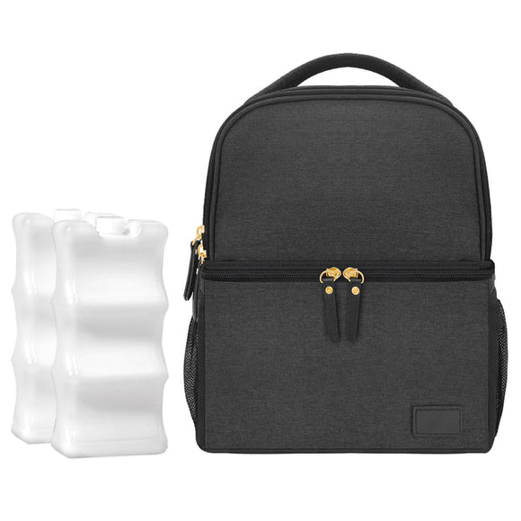 OLIVE & CLOUD BREAST PUMP BAG WITH COOLER