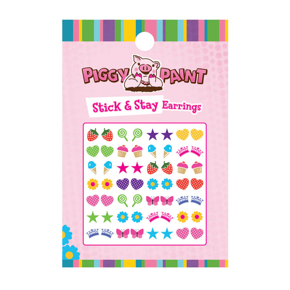 Piggy Paint - Stick & Stay Earrings