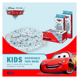 Zippies Disney Kids Face Mask White Cars
