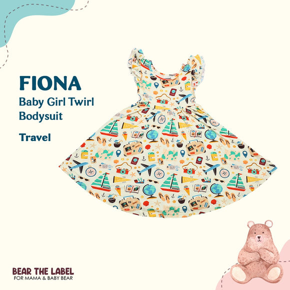Bear The Label - Fiona Twirl Dress (Night Sky 4-6yrs)